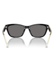 Emporio Armani Ea4227U Cat Eye Polarised Black Sunglasses - Image 3 of 5