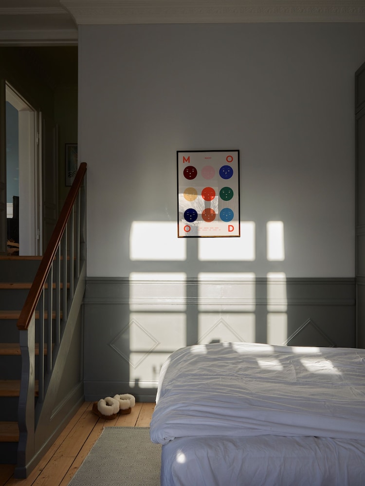 Paper Collective Cream Nine Moods Framed Wall Art Print in Dark Oak Frame - Image 4 of 4 Paper Collective Cream Nine Moods Framed Wall Art Print in Dark Oak Frame - Image 4 of 4