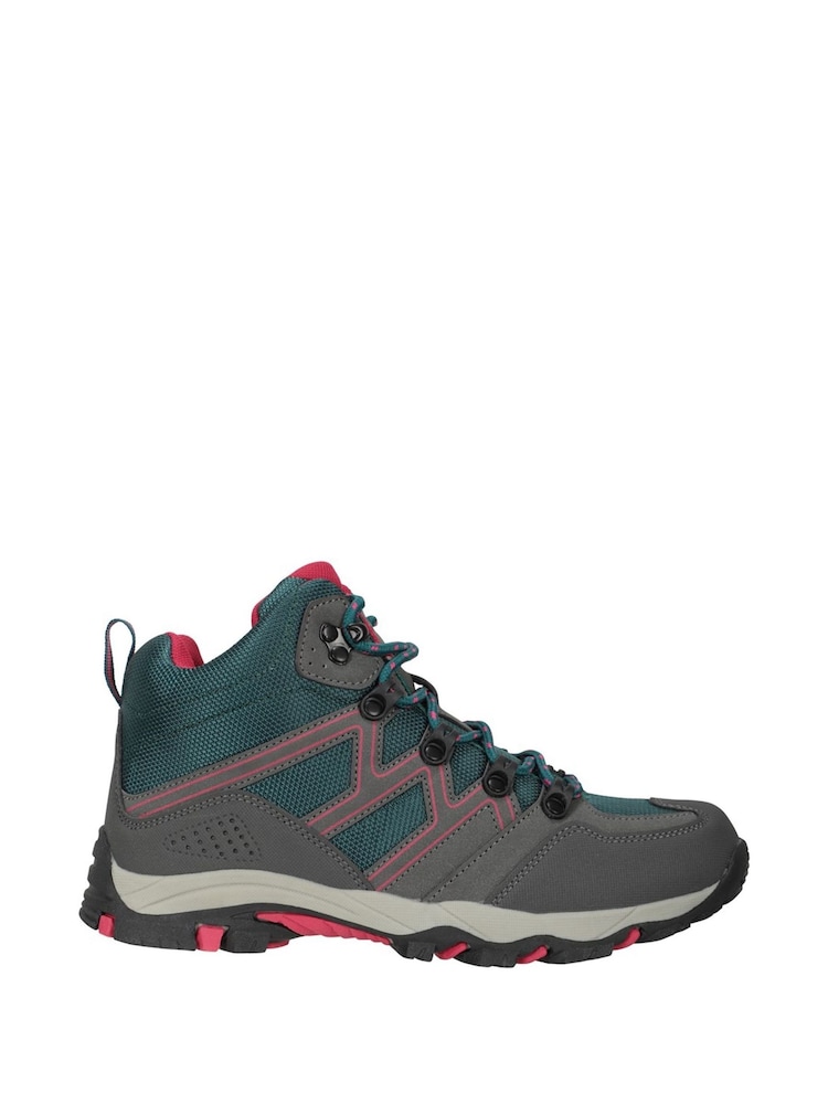 Mountain Warehouse Blue Kids Oscar Walking Boots - Image 1 of 6