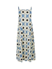 Regatta Blue Orla Kiely II 100% Cotton Sun Dress - Image 5 of 7