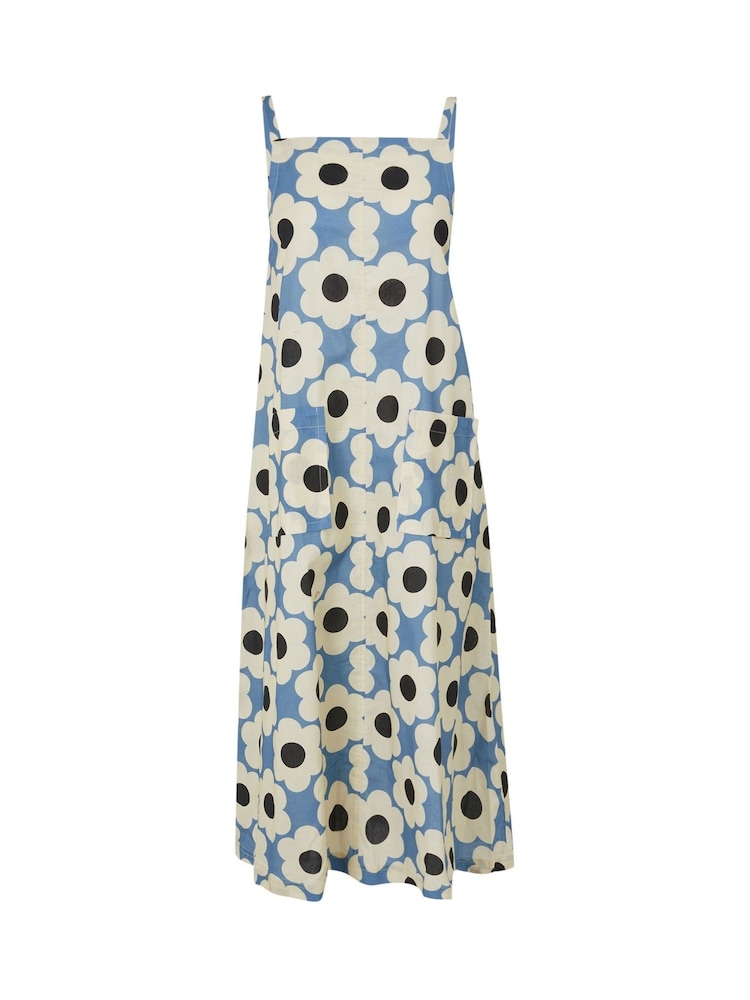 Regatta Blue Orla Kiely II 100% Cotton Sun Dress - Image 5 of 7