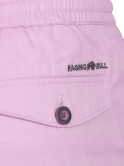 Raging Bull Pink Stretch Chino Shorts - Image 4 of 5