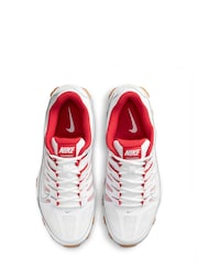 Nike White Reax 8 TR Gym Trainers - Image 5 of 8