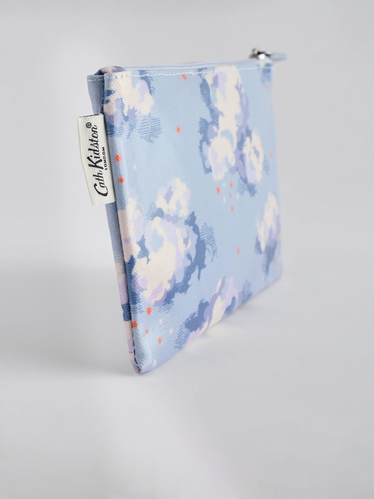 Cath Kidston Blue Zip-Up 100% Cotton Purse - Image 3 of 3 Cath Kidston Blue Zip-Up 100% Cotton Purse - Image 3 of 3