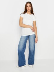Long Tall Sally Black T-Shirt 2 Pack - Image 6 of 7