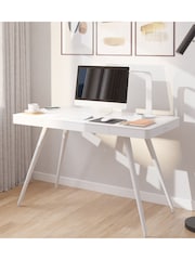 Koble White Tori Smart Desk - Image 1 of 6