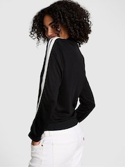 Victoria's Secret PINK Black Tracksuit Full Zip Jacket - Image 2 of 3