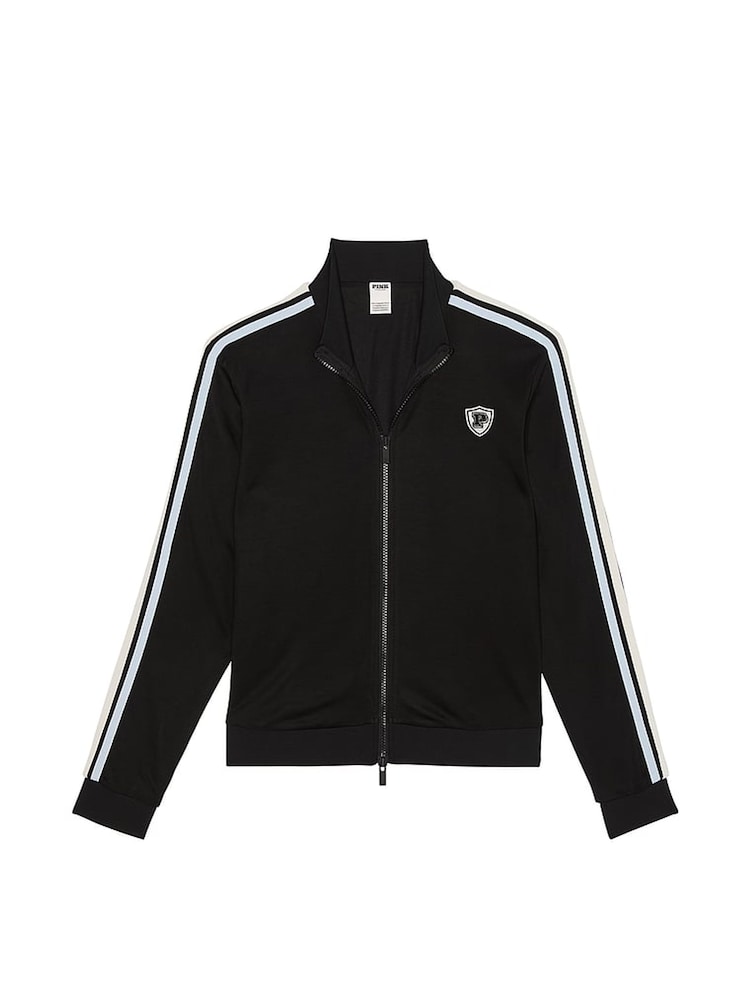 Victoria's Secret PINK Black Tracksuit Full Zip Jacket - Image 3 of 3