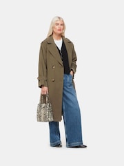 Whistles Green Petite Riley Trench Coat - Image 1 of 5