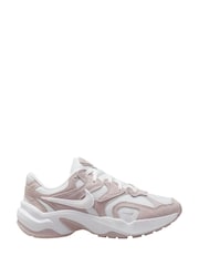 Nike White/Pink AL8 Trainers - Image 2 of 5