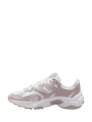 Nike White/Pink AL8 Trainers - Image 3 of 5