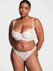Victoria's Secret Coconut White Brazilian Lace Knickers - Image 3 of 4
