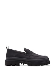Clarks Black Nubuck Badell Step Shoes - Image 1 of 7