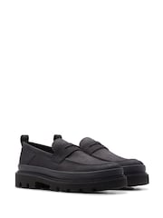 Clarks Black Nubuck Badell Step Shoes - Image 4 of 7