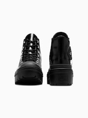 Converse Black Chuck Taylor All Star Lugged Heel Trainers - Image 4 of 7