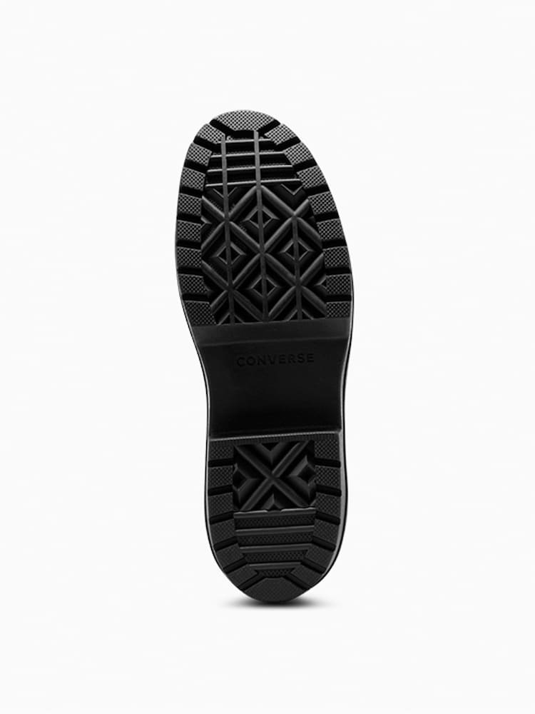 Converse Black Chuck Taylor All Star Lugged Heel Trainers - Image 7 of 7