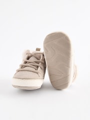Neutral Warm Lined Lace-Up Baby Boots (0-24mths) - Image 5 of 5