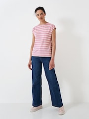 Crew Clothing Pink Ruby Top - Image 1 of 4