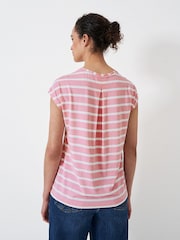 Crew Clothing Pink Ruby Top - Image 2 of 4