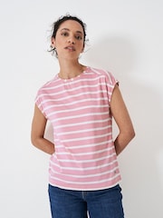 Crew Clothing Pink Ruby Top - Image 4 of 4