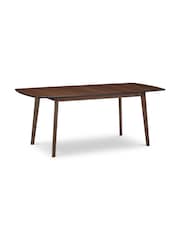 Julian Bowen Walnut Kensington Extending Dining Table - Image 4 of 6