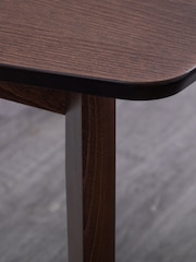 Julian Bowen Walnut Kensington Extending Dining Table - Image 6 of 6
