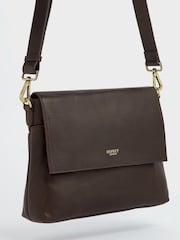 Osprey London The Runner Leather Cross-Body Bag - Image 5 of 8