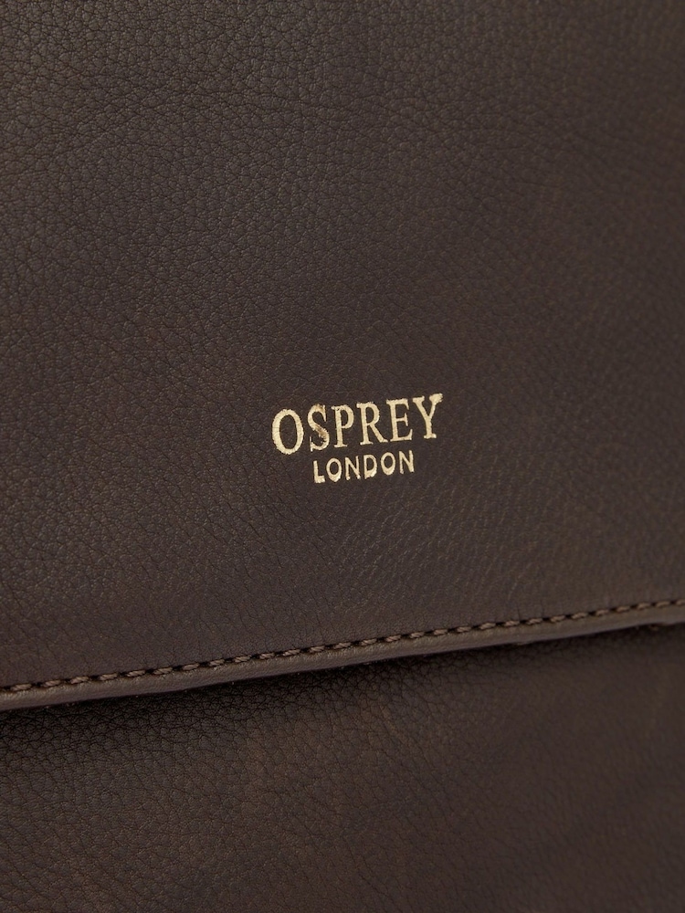 Osprey London The Runner Leather Cross-Body Bag - Image 8 of 8