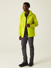 Regatta Yellow Mens Waterproof Pack It Jacket III - Image 1 of 10