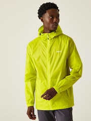 Regatta Yellow Mens Waterproof Pack It Jacket III - Image 2 of 10