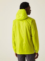 Regatta Yellow Mens Waterproof Pack It Jacket III - Image 3 of 10