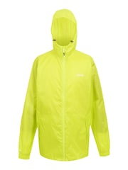 Regatta Yellow Mens Waterproof Pack It Jacket III - Image 7 of 10