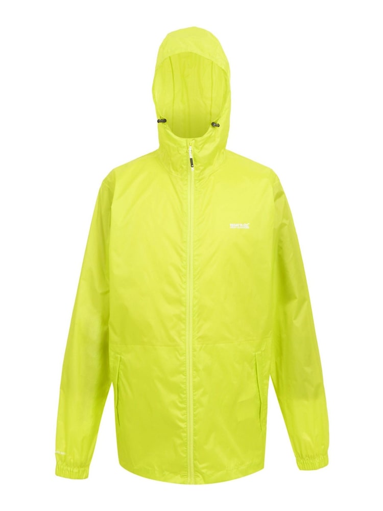 Jaune - Veste imperméable Regatta Pack It III pour homme - Image 7 of 10