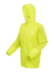 Regatta Yellow Mens Waterproof Pack It Jacket III - Image 9 of 10