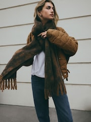 Animal Heavyweight Blanket Scarf - Image 5 of 8