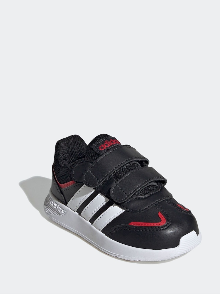 Zwart/rood - adidas Kids Tensaur Switch Shoes - Image 3 of 8
