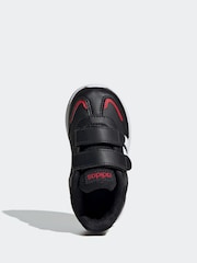 adidas Black/Red Kids Tensaur Switch Shoes - Image 5 of 8