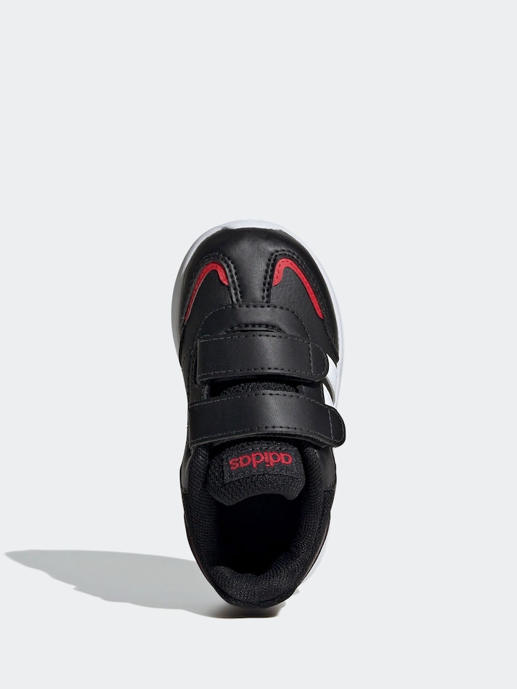Zwart/rood - adidas Kids Tensaur Switch Shoes - Image 5 of 8