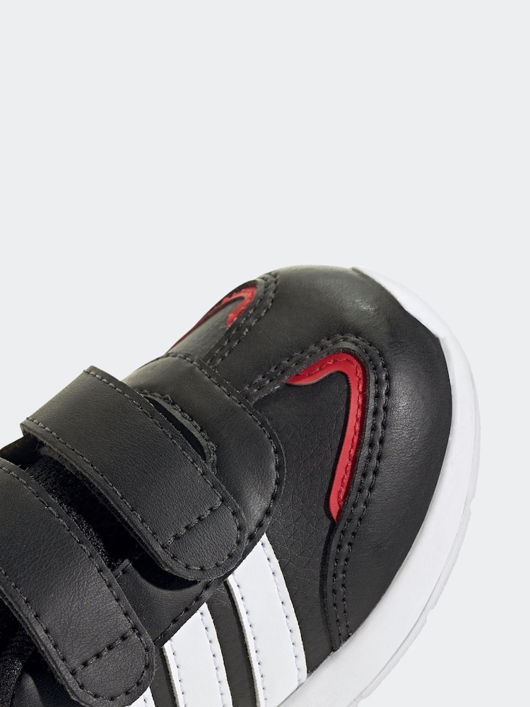 Zwart/rood - adidas Kids Tensaur Switch Shoes - Image 7 of 8