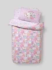 Kawaii Single Duvet Cover and Pillowcase Set with Fitted Sheet - Image 9 of 11