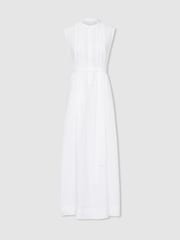Bondi Born Linen Belted Midi Dress - Image 1 of 5