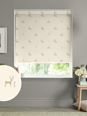 Sophie Allport Natural Stags Made to Measure Roller Blinds - Image 1 of 6