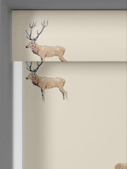 Sophie Allport Natural Stags Made to Measure Roller Blinds - Image 5 of 6