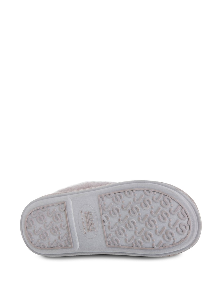 Gris - Just Sheepskin Ladies Winter Albery Slippers - Imagen 5 de 5 Gris - Just Sheepskin Ladies Winter Albery Slippers - Imagen 5 de 5
