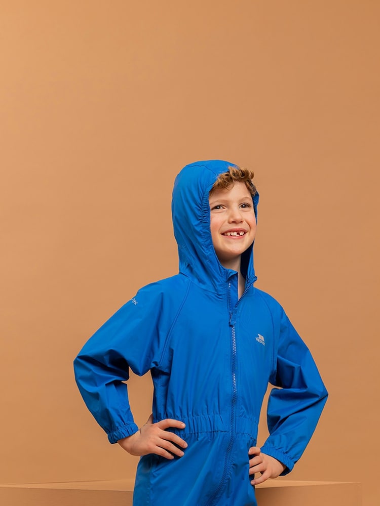 Trespass Childs Unisex Button Puddle Suits - Image 2 of 6