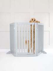 Lords and Labradors Grey Wooden Dog Gate - Image 1 of 4