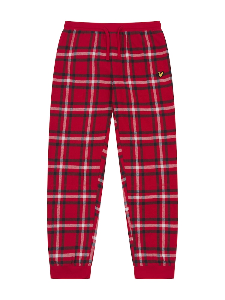 Lyle & Scott Blue Boys Ezekial Gifting Sleepwear Set - Image 4 of 5