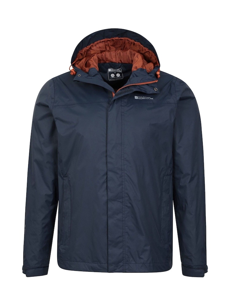 Mountain Warehouse Navy Blue Mens Torrent Waterproof Jacket - Image 5 of 5