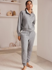 Bath & Body Works Charcoal Grey Lounge Joggers - Image 4 of 8