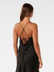 Forever New Black Mini Betty Back Detail Dress - Image 4 of 5